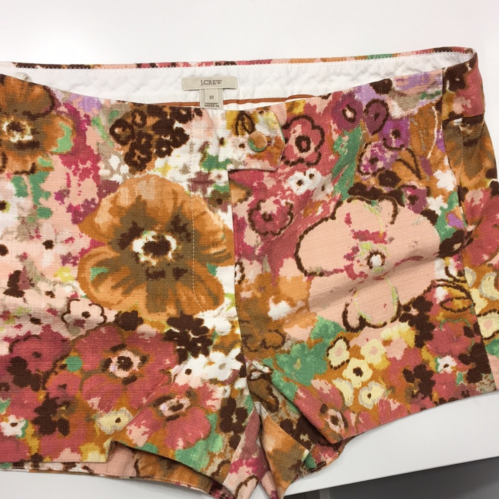 J. Crew Floral Shorts